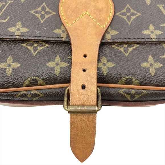Louis Vuitton Cartesiere MM Shoulder Bag in Monogram Canvas, Brown with Gold ... - Picture 6 of 10
